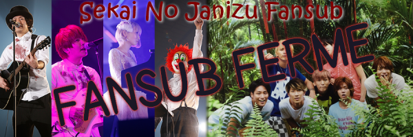Bannière de la team Sekai No Janizu Fansub