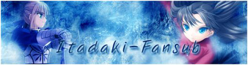 Bannière de la team Itadaki-fansub