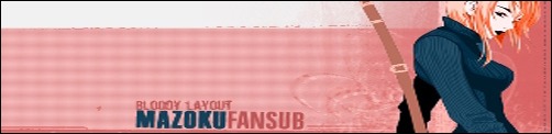 Bannière de la team Mazoku-fansub