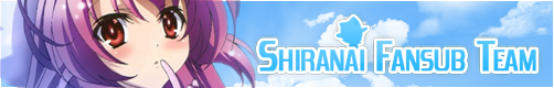 Bannière de la team Shiranai Fansub Team