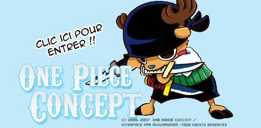 Bannière de la team One Piece Concept